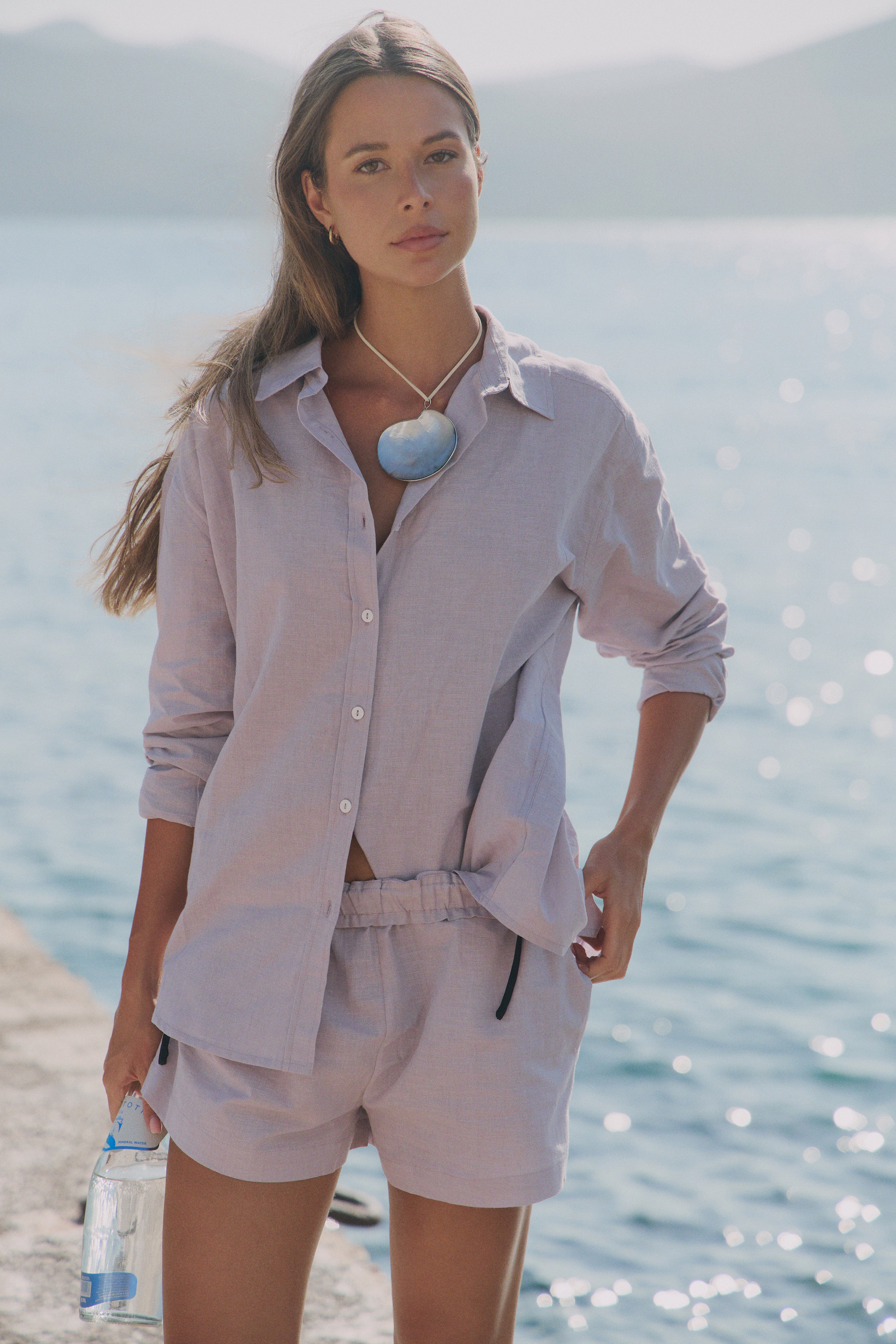 Sunday shirt in Lavender