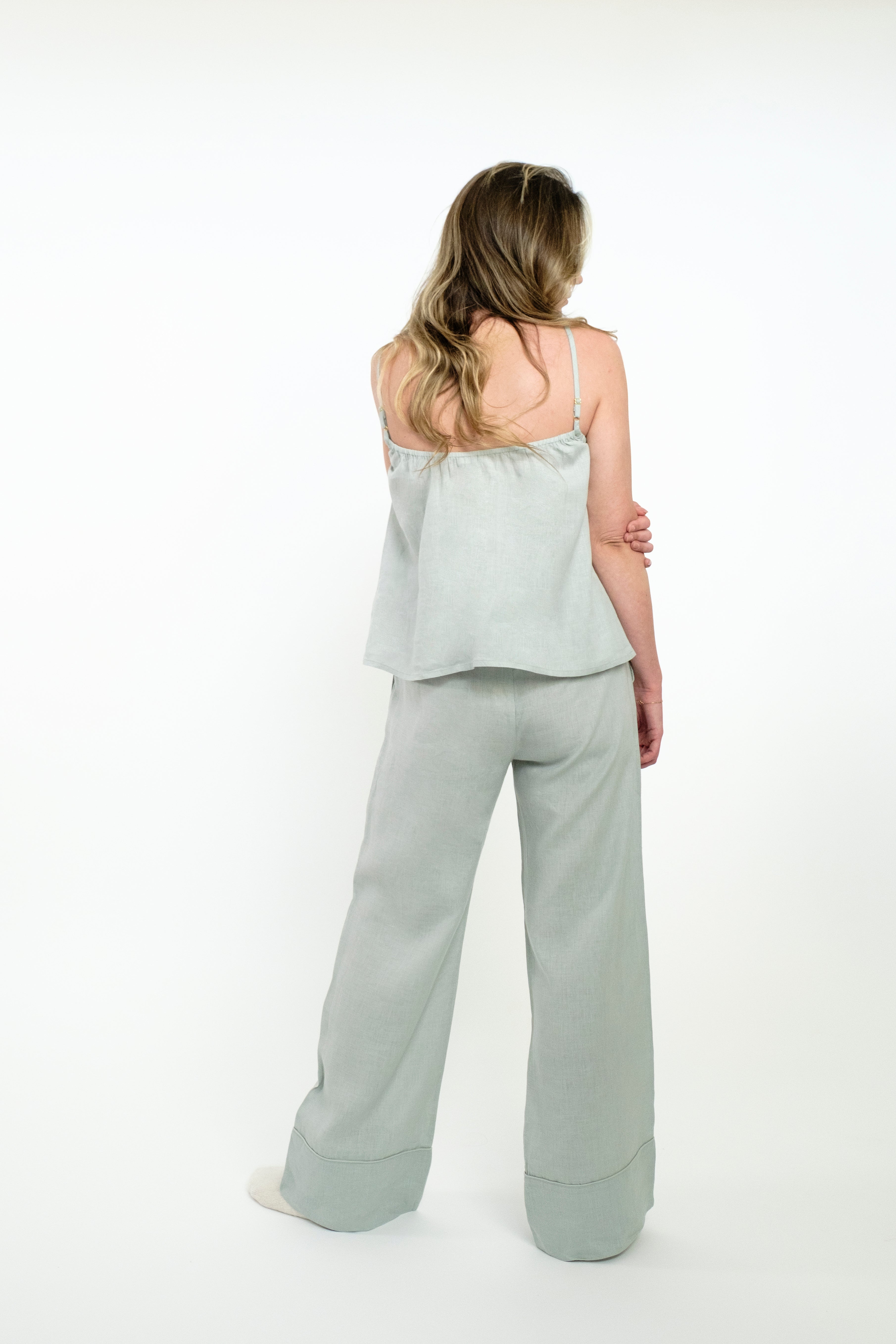 Dia trousers in Matcha