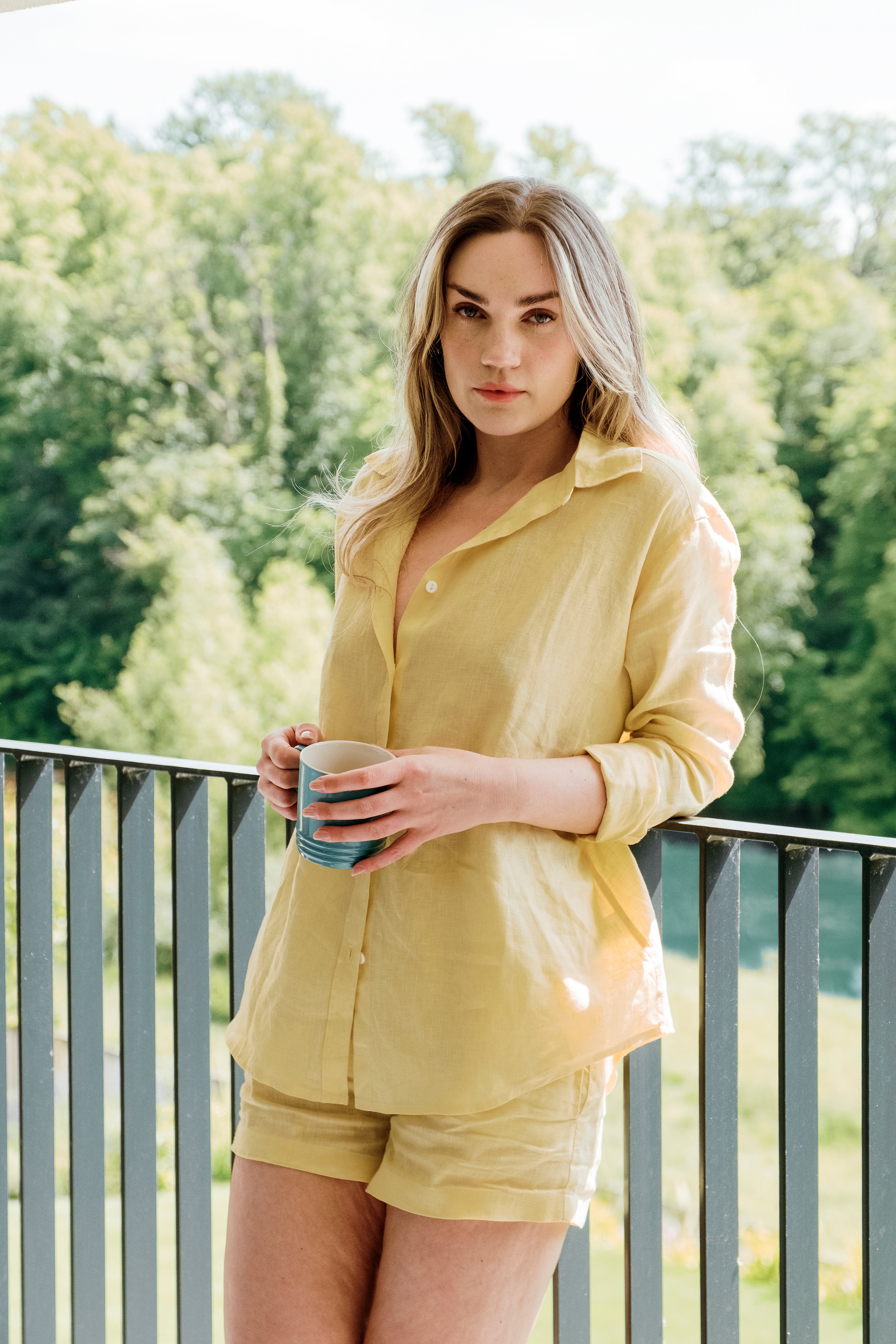 Luna shorts in Butter